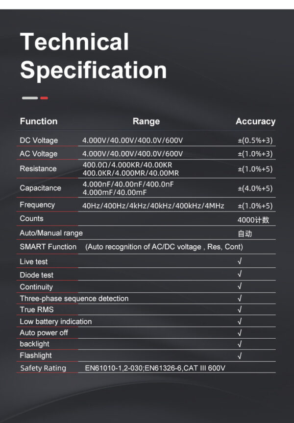 HABOTEST HT121 - Image 3