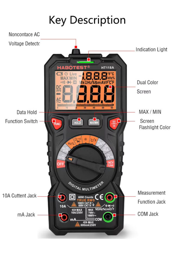 HABOTEST HT118A - Image 3