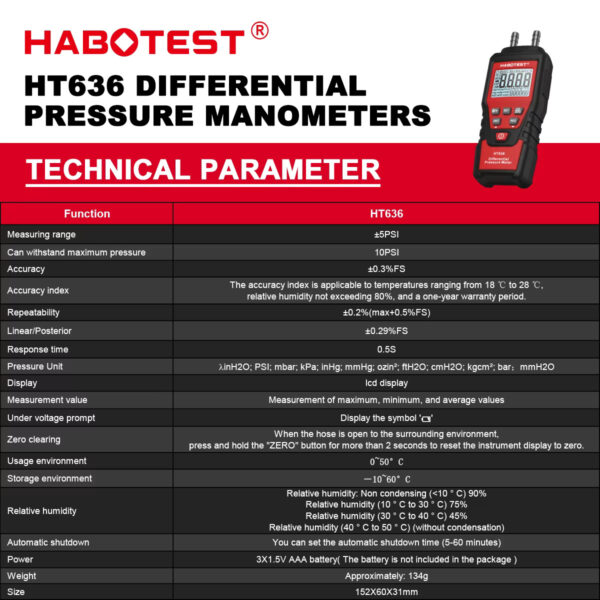 HABOTEST HT636 - Image 4