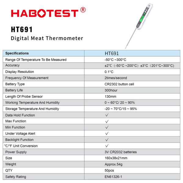 HABOTEST HT691 - Image 9