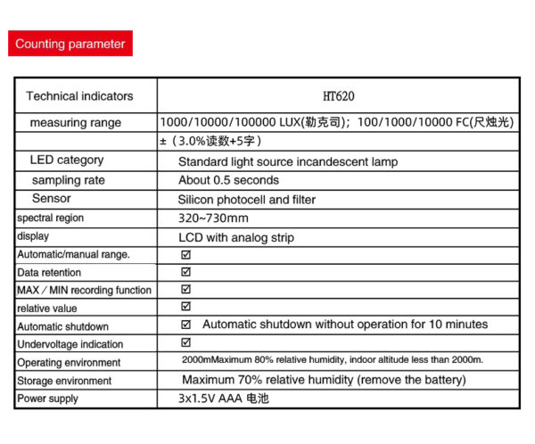 HABOTEST HT620 - Image 10