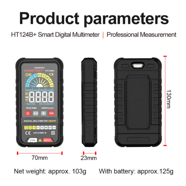 HABOTEST HT124B+ - Image 3