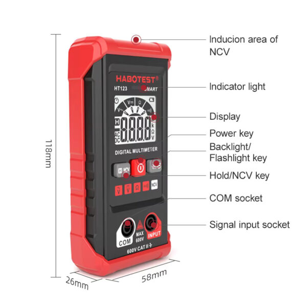 HABOTEST HT123 - Image 5