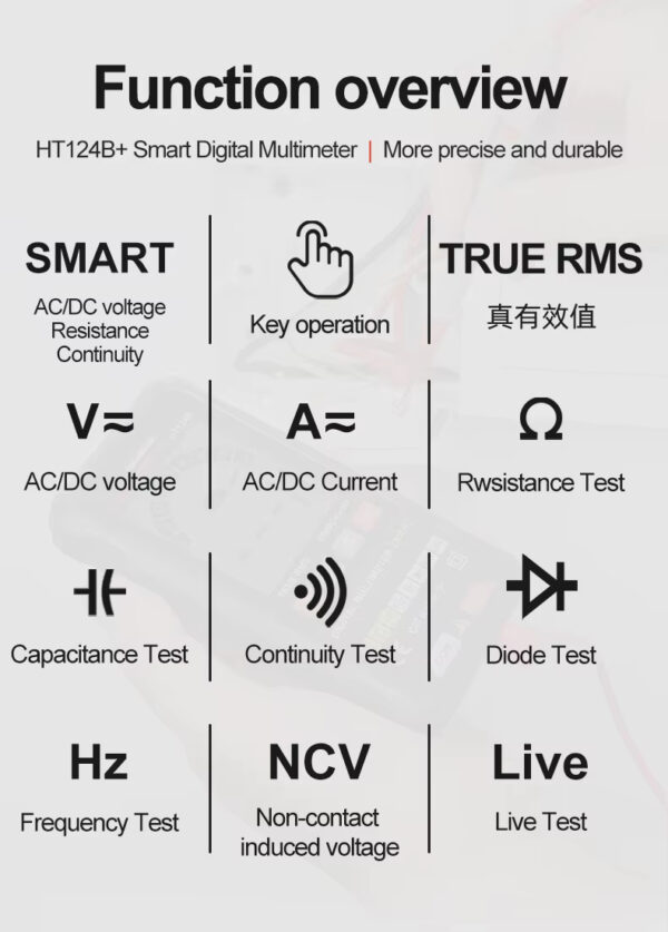 HABOTEST HT124B+ - Image 6